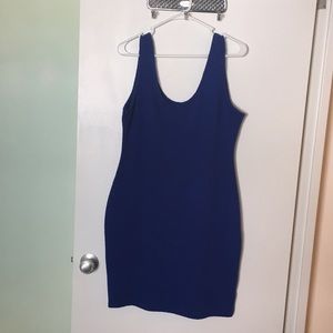 Royal Blue bodycon dress